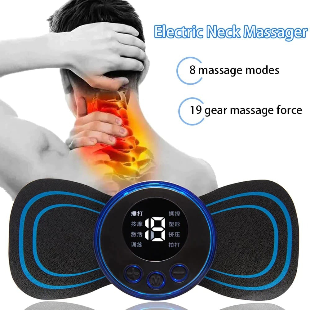 Portable Butterfly Massager for Blood Circulation & Pain Relief