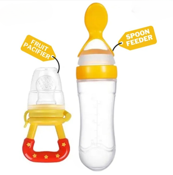 Food Pacifier + Feeder Spoon | Fresh Fruit Food Baby , Feeding Safe Fruit Feeder