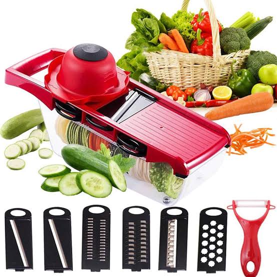 Slicer Vegetable Cutter With Stainless Steel Blade